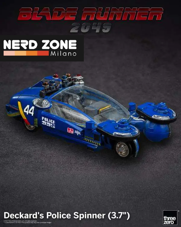 PRE ORDINE - THREEZERO - Blade Runner 2049 Deckard Police Spinner