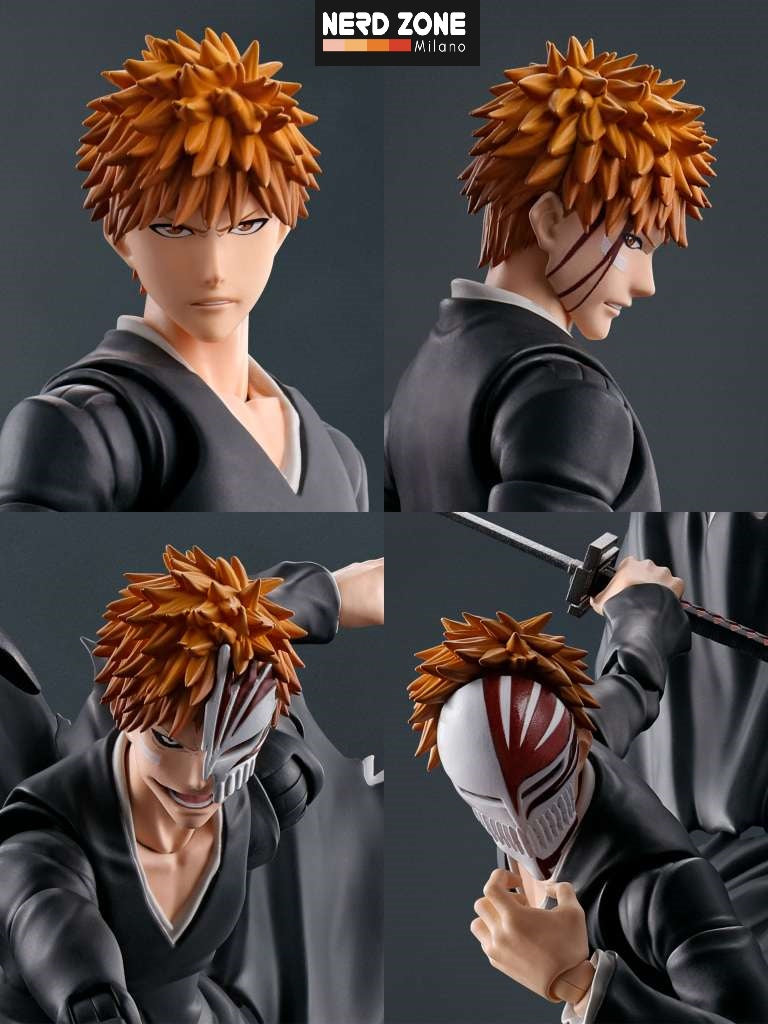 BANDAI - S.H. FIGUARTS - Bleach Ichigo Kurosaki Getsugatensho Shf