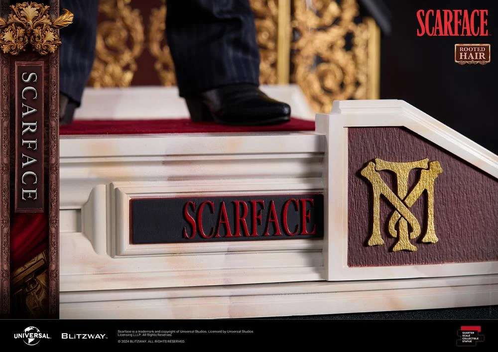 BLITZWAY - SCARFACE - Scarface 1/4 Rooted Superb Scale Statue