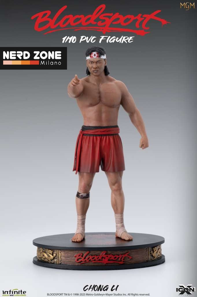 INFINITE STATUE - SENZA ESCLUSIONI DI COLPI "Bloodsport" Chong Li 1/10 Pvc Figure Icon X