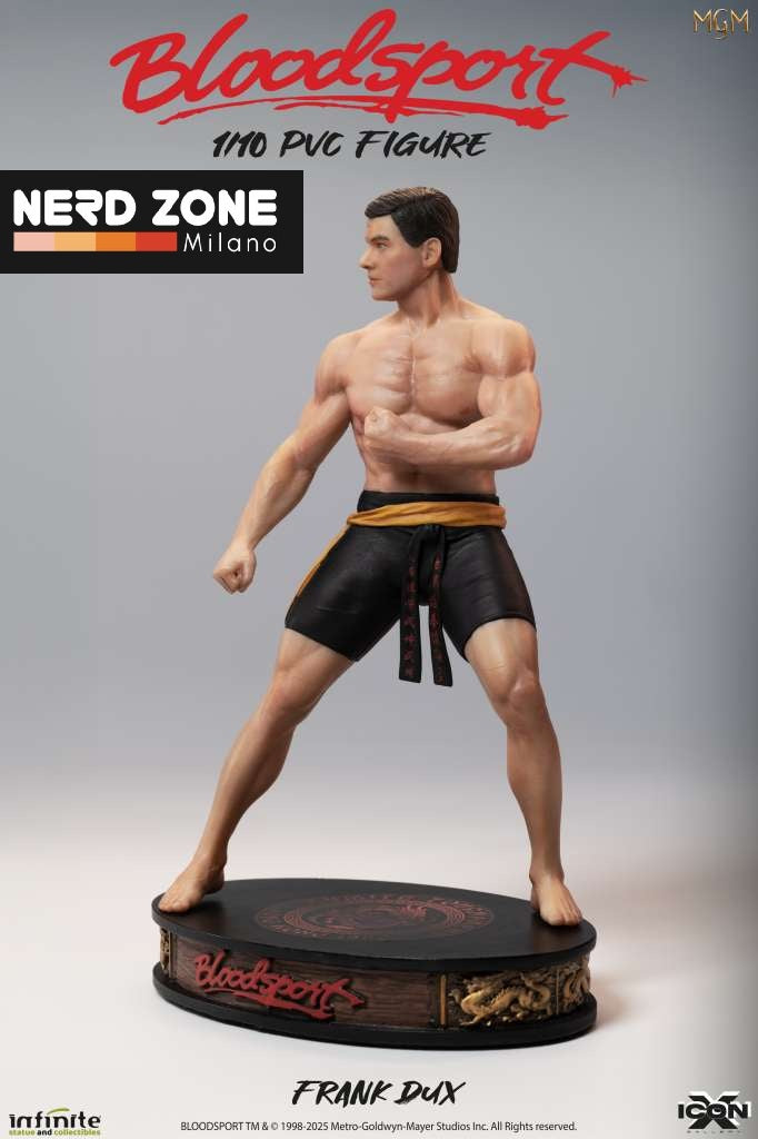INFINITE STATUE - SENZA ESCLUSIONI DI COLPI "Bloodsport" Frank Dux 1/10 Pvc Figure Icon X