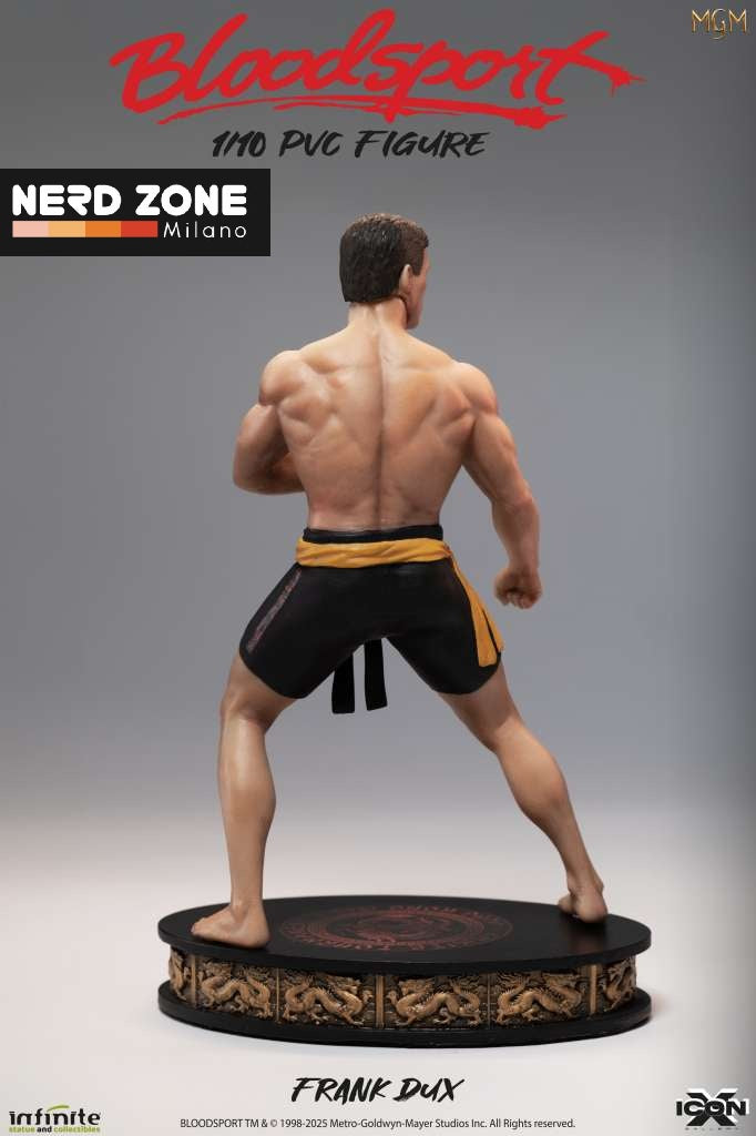 INFINITE STATUE - SENZA ESCLUSIONI DI COLPI "Bloodsport" Frank Dux 1/10 Pvc Figure Icon X