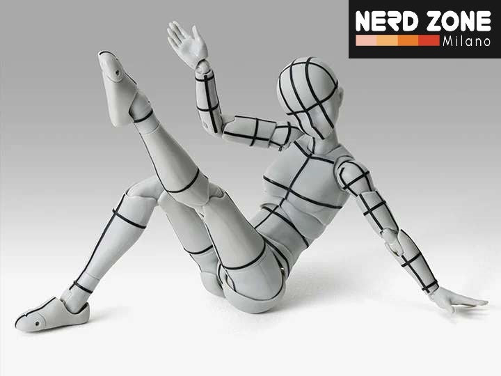 BANDAI - BODY Chan Sports Wire-Frame Grey Color Shf