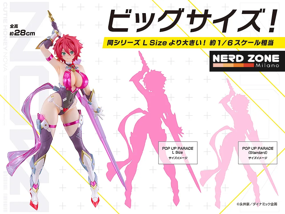 PRE ORDINE - GOODSMILE FR - Cutie Honey Nova Pop Up Parade Sp