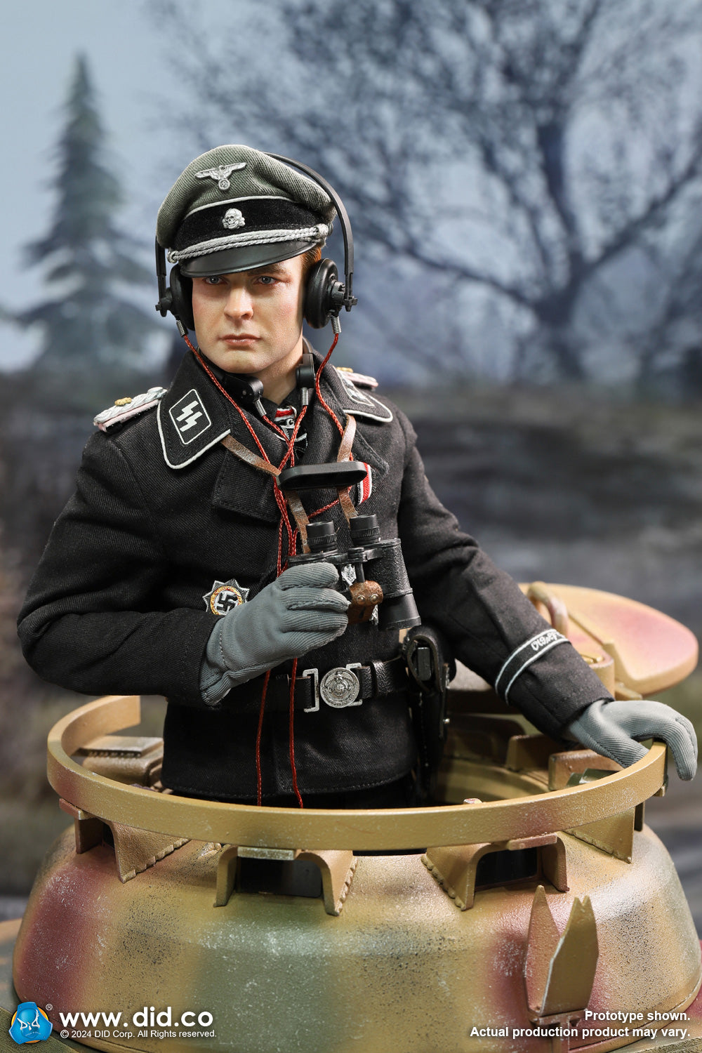 DiD/3R – D80176 1/6 WWII German Panzer Commander – Max Wünsche