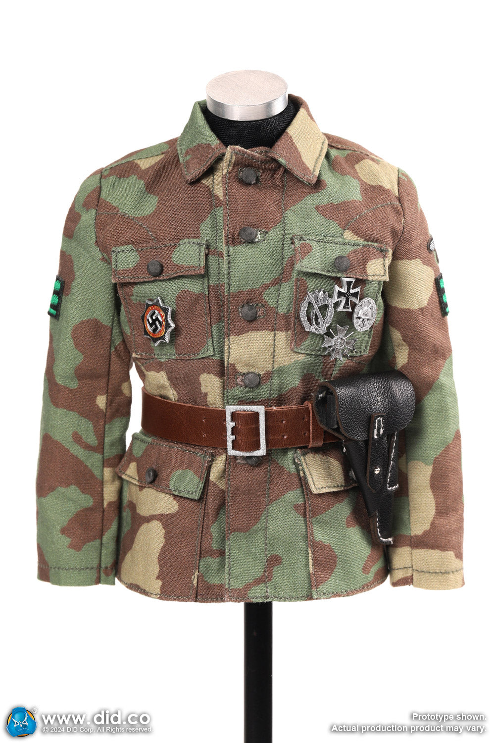DiD/3R – D80176 1/6 WWII German Panzer Commander – Max Wünsche