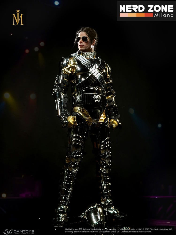 DAMTOYS - Michael Jackson Statue 1/2 Michael Jackson HIStory Tour (Deluxe Armor Version) 110 cm