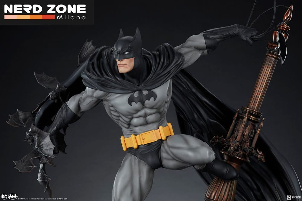 SIDESHOW - DC Comics Premium Format Statue Batman (Black Variant) Sideshow Exclusive 68 cm