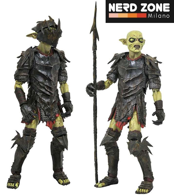 DIAMOND SELECT - Lord Of The Rings Series 3 - Orc Action Figure 15 cm