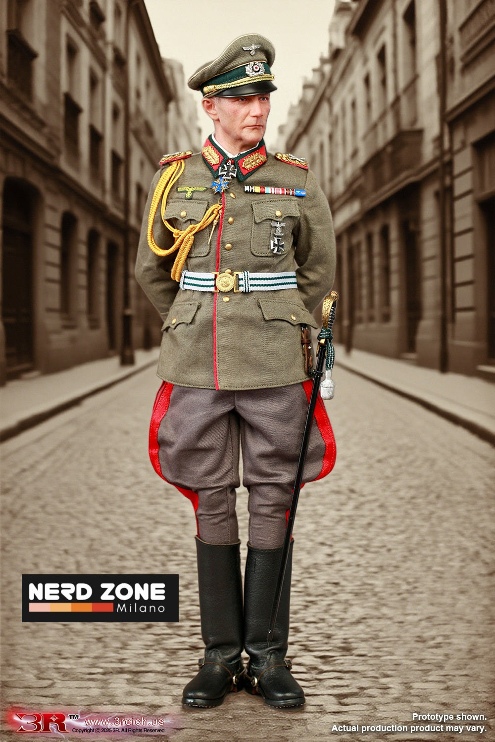 DID / 3R - Fedor von Bock WWII German Generalfeldmarschall 1/6 Action Figure GM656