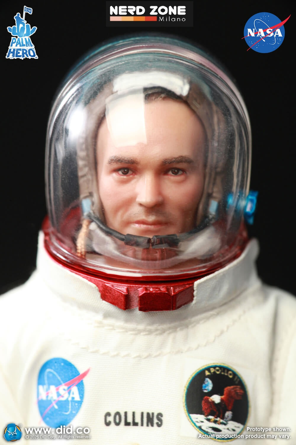 DID Corp. 1/12 APOLLO 11 ASTRONAUTS SET - Neil Armstrong - Buzz Aldrin - Michael Collins - XS80033,XS80034,XS80035