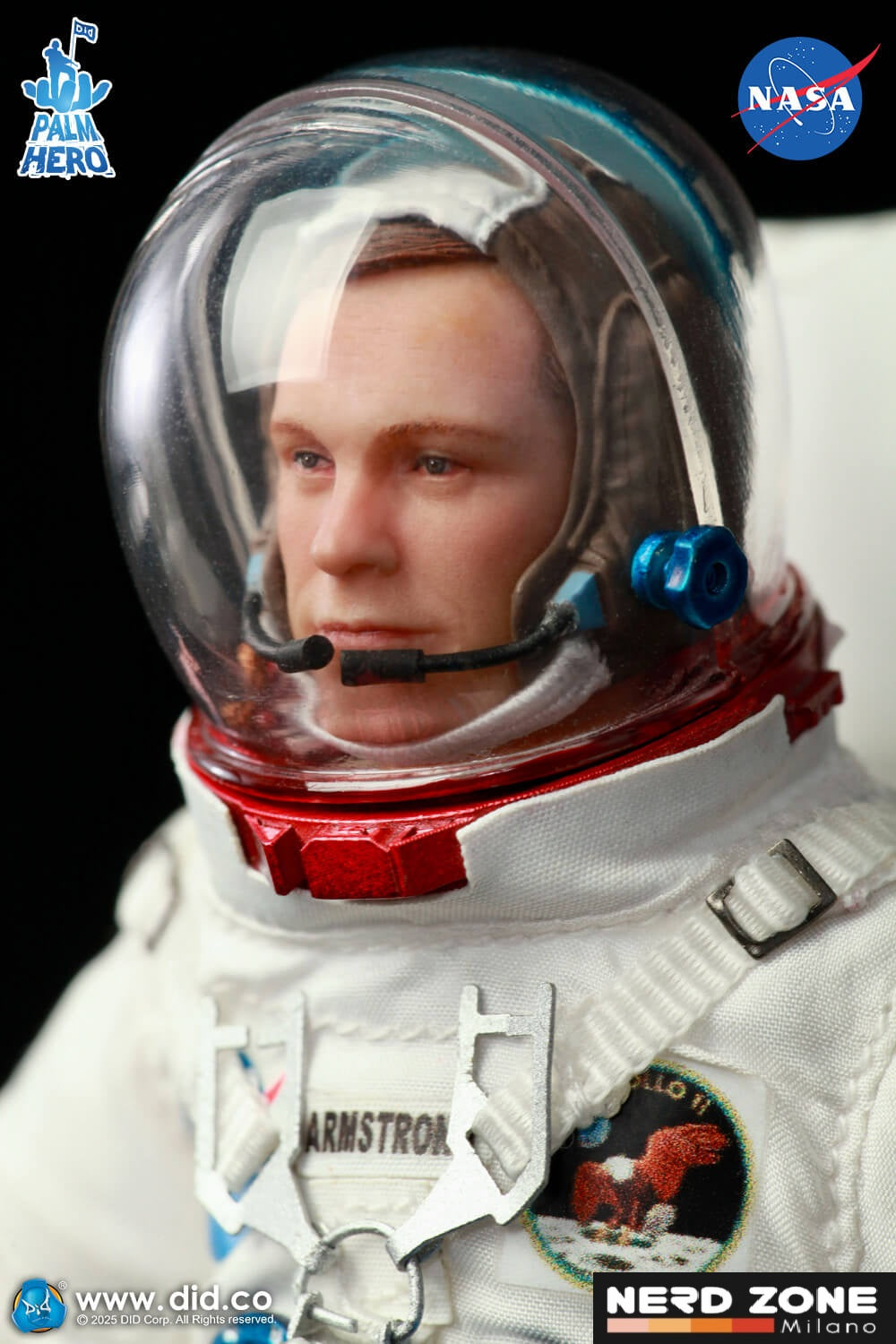 DID Corp. 1/12 APOLLO 11 ASTRONAUTS SET - Neil Armstrong - Buzz Aldrin - Michael Collins - XS80033,XS80034,XS80035