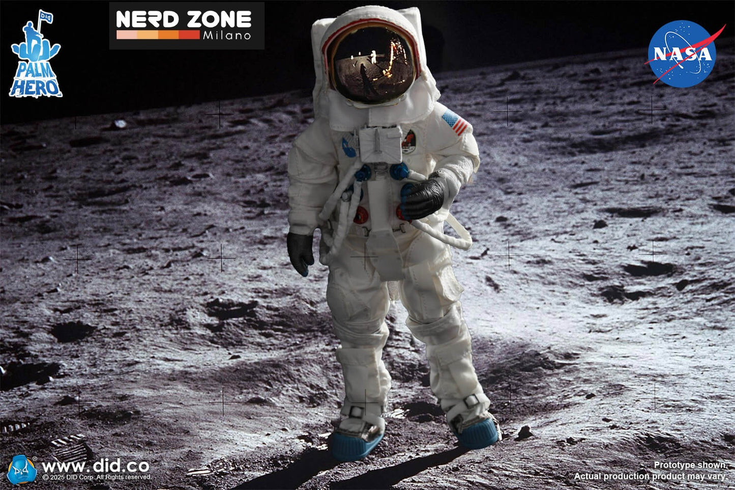 DID Corp. 1/12 APOLLO 11 ASTRONAUTS SET - Neil Armstrong - Buzz Aldrin - Michael Collins - XS80033,XS80034,XS80035