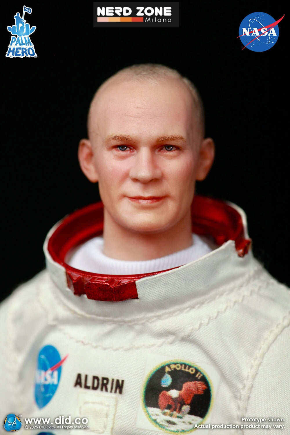 DID Corp. 1/12 APOLLO 11 ASTRONAUTS SET - Neil Armstrong - Buzz Aldrin - Michael Collins - XS80033,XS80034,XS80035