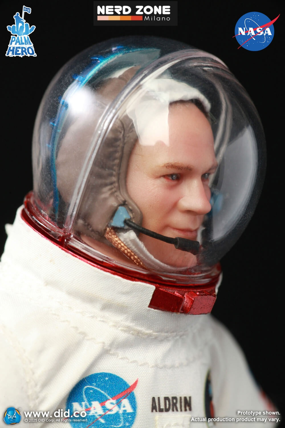 DID Corp. 1/12 APOLLO 11 ASTRONAUTS SET - Neil Armstrong - Buzz Aldrin - Michael Collins - XS80033,XS80034,XS80035