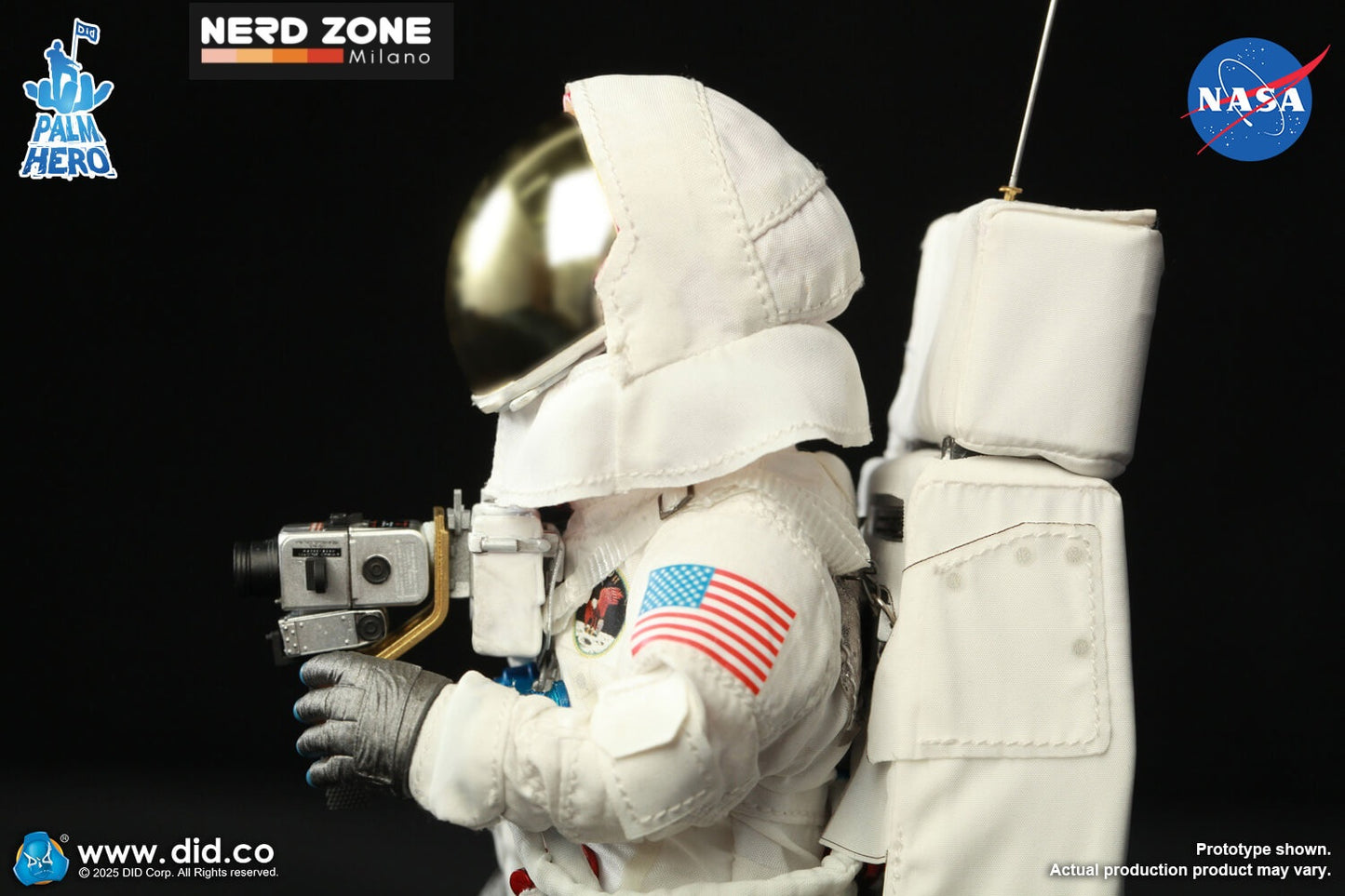 DID Corp. 1/12 APOLLO 11 ASTRONAUTS SET - Neil Armstrong - Buzz Aldrin - Michael Collins - XS80033,XS80034,XS80035