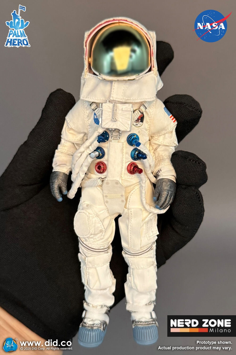 DID Corp. 1/12 APOLLO 11 ASTRONAUTS SET - Neil Armstrong - Buzz Aldrin - Michael Collins - XS80033,XS80034,XS80035