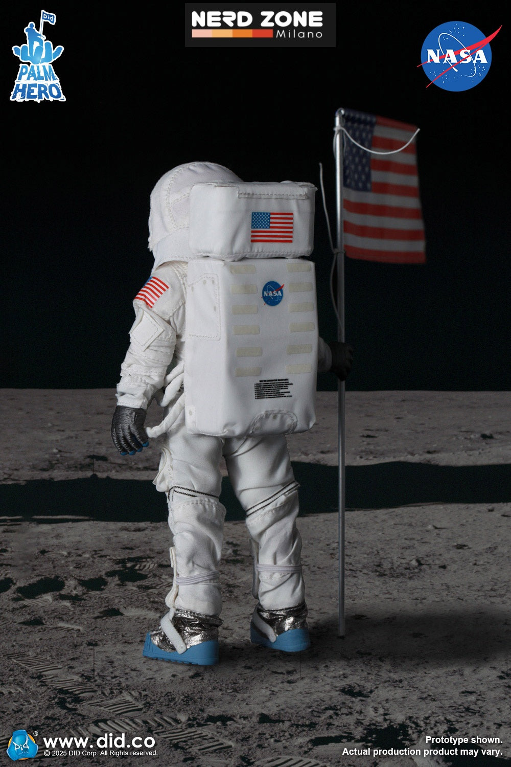 DID Corp. 1/12 APOLLO 11 ASTRONAUTS SET - Neil Armstrong - Buzz Aldrin - Michael Collins - XS80033,XS80034,XS80035