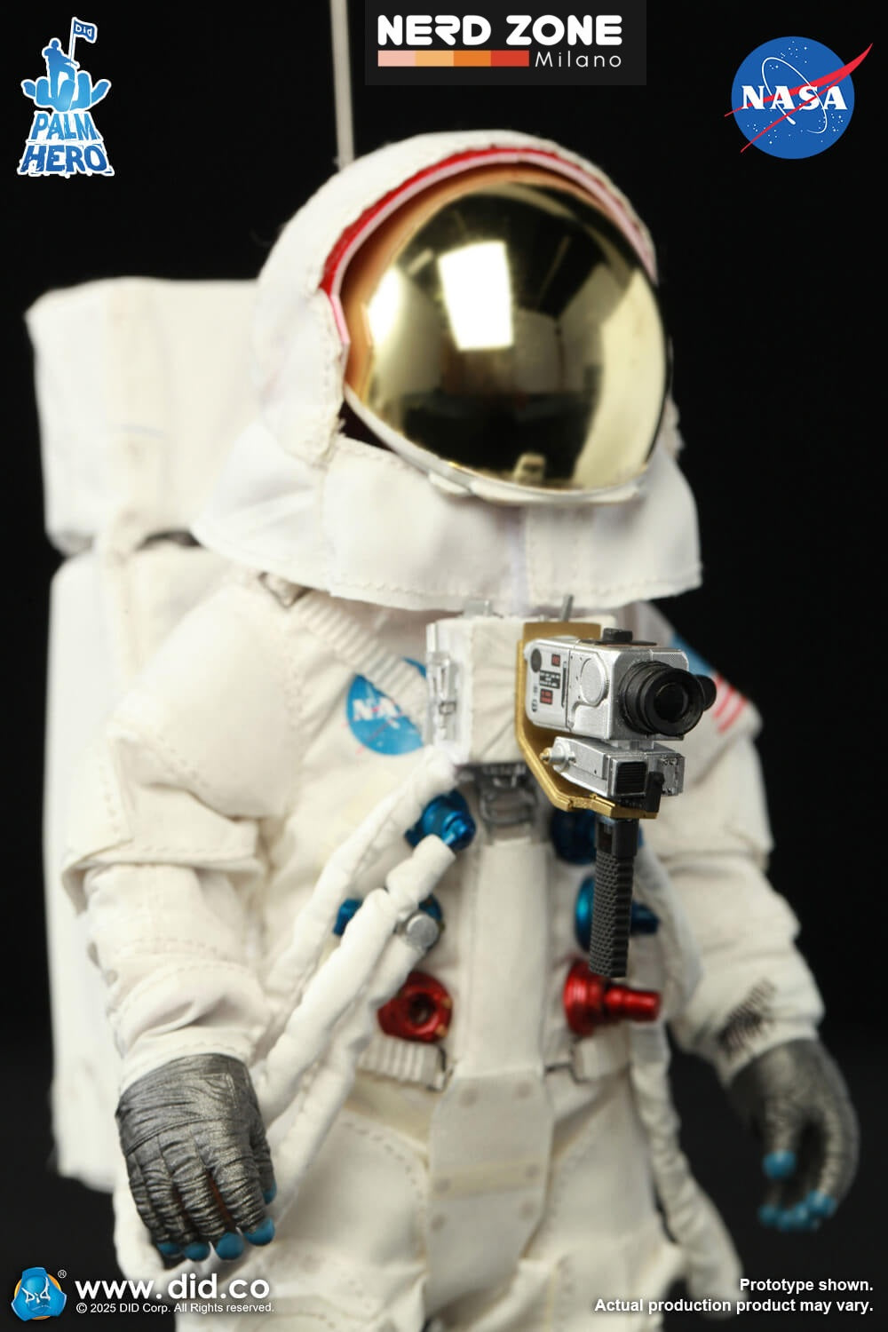 DID Corp. 1/12 APOLLO 11 ASTRONAUTS SET - Neil Armstrong - Buzz Aldrin - Michael Collins - XS80033,XS80034,XS80035