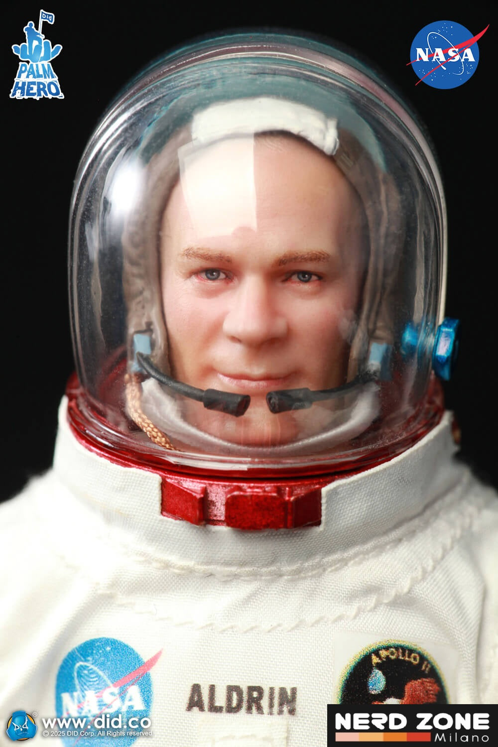 DID Corp. 1/12 APOLLO 11 ASTRONAUTS SET - Neil Armstrong - Buzz Aldrin - Michael Collins - XS80033,XS80034,XS80035