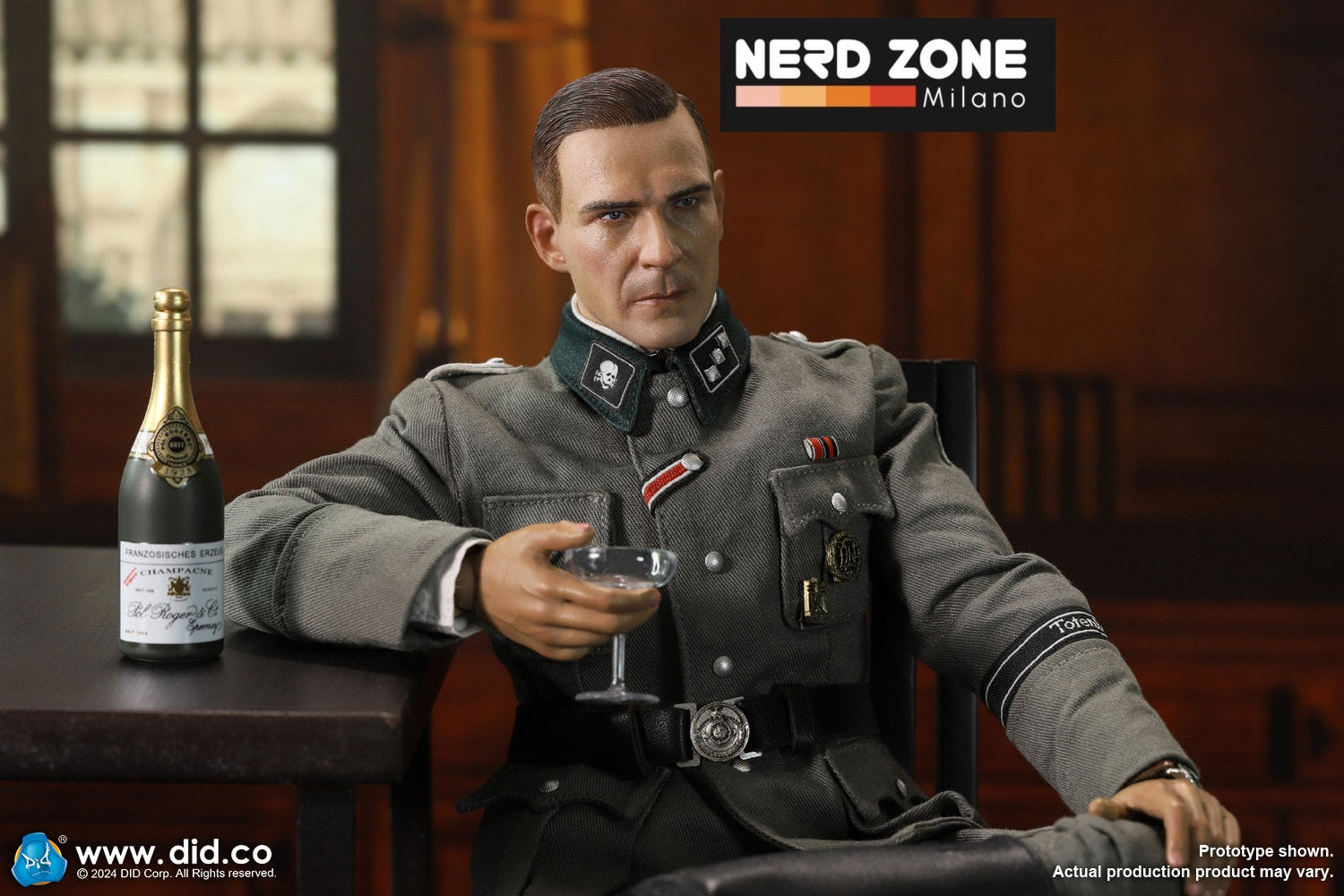 DID/3R - D80178 1/6 WWII German Officer – Amon Göth – NERD ZONE Milano