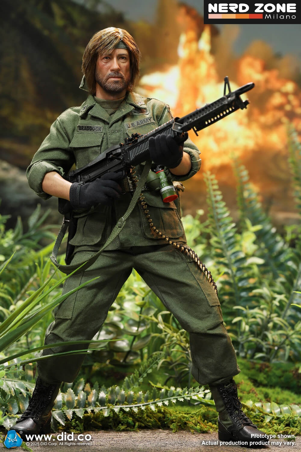 DID Corp. - 1/6 Vietnam War U.S. Army – Colonel James Braddock V80184