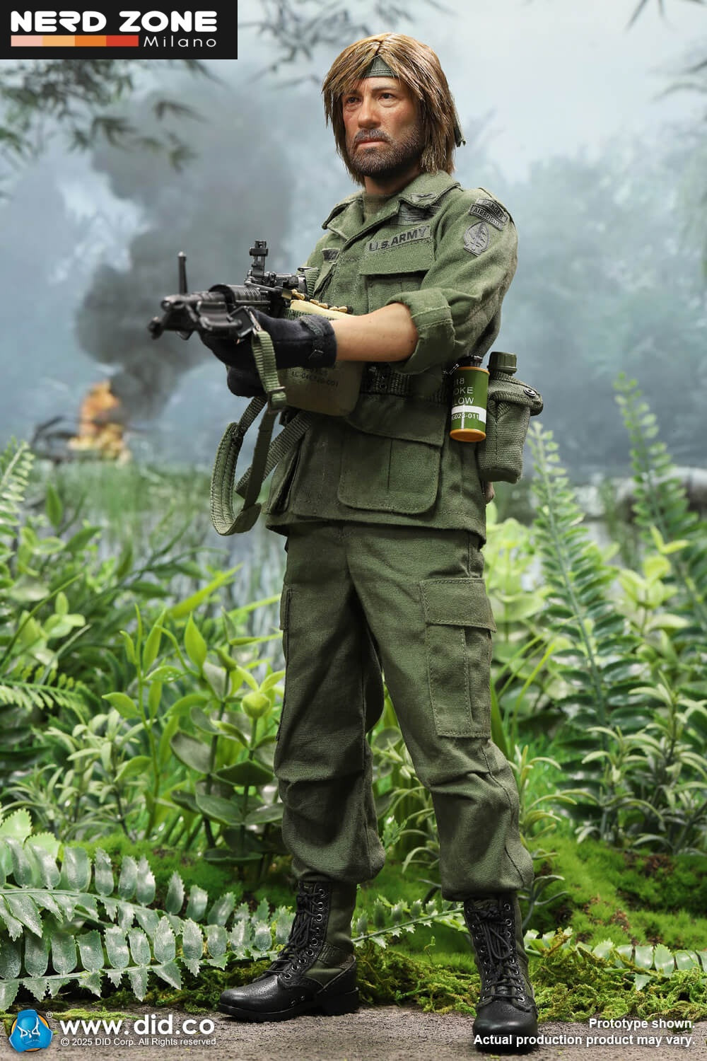 DID Corp. - 1/6 Vietnam War U.S. Army – Colonel James Braddock V80184