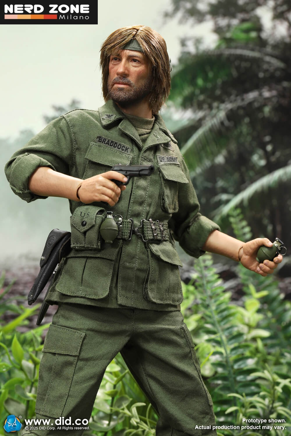 DID Corp. - 1/6 Vietnam War U.S. Army – Colonel James Braddock V80184