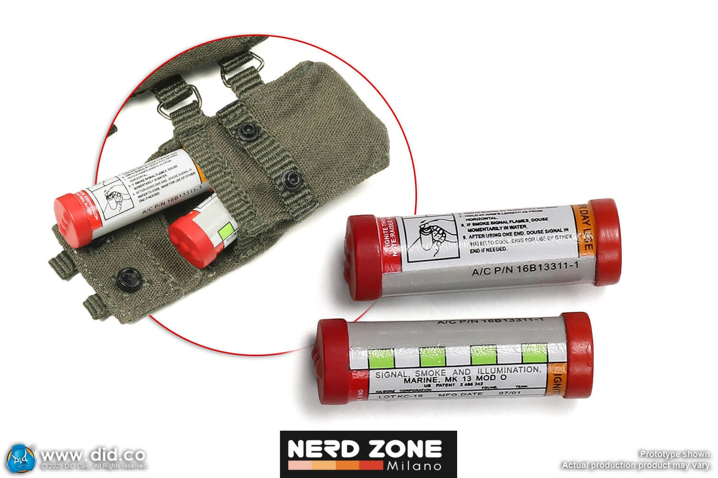 DID Corp. - E60081 1/6 U.S. F-14 Pilot Accessory Set - Top Gun