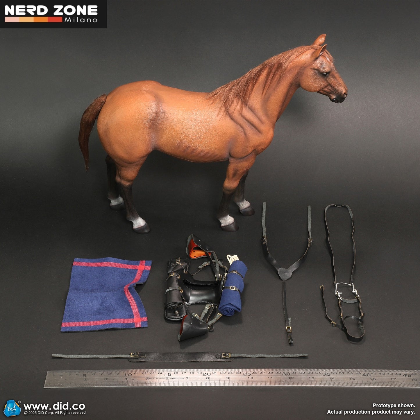 DID Corp. - 1/6 Brown-Red War Horse (Standing) E60082 "The Last Samurai"