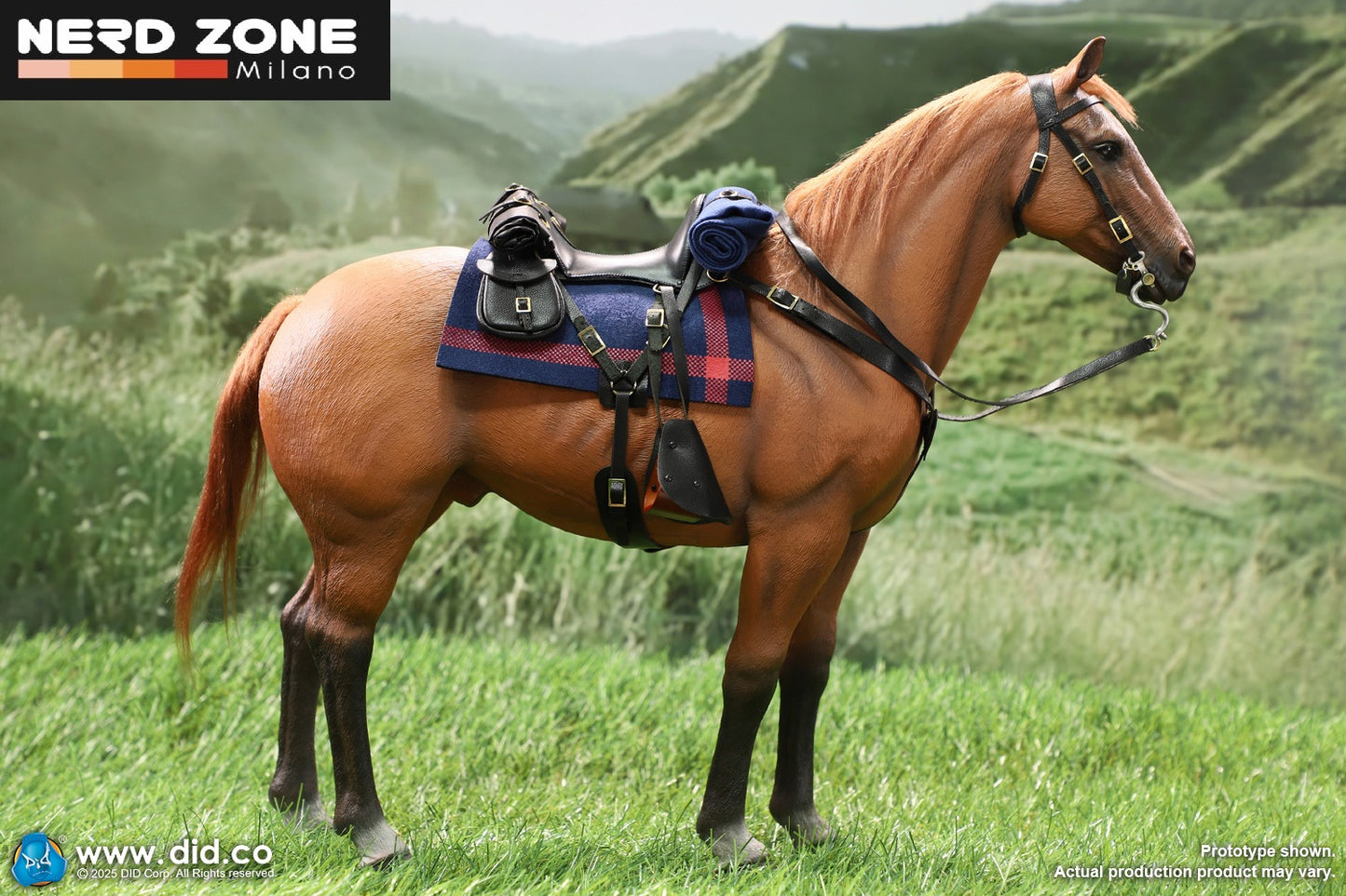 DID Corp. - 1/6 Brown-Red War Horse (Standing) E60082 "The Last Samurai"