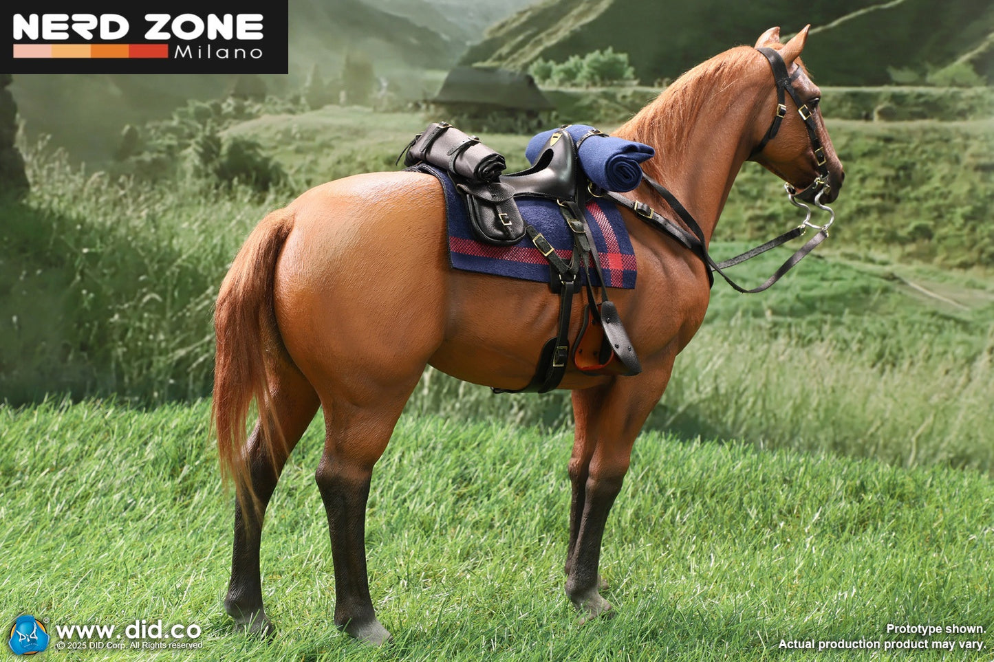 DID Corp. - 1/6 Brown-Red War Horse (Standing) E60082 "The Last Samurai"