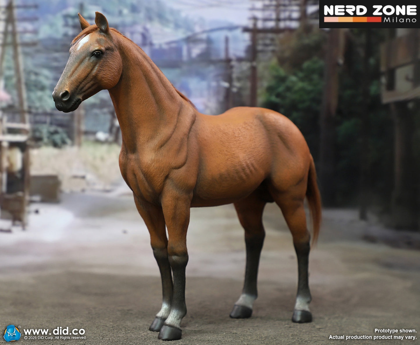 DID Corp. - 1/6 Brown-Red War Horse (Standing) E60082 "The Last Samurai"
