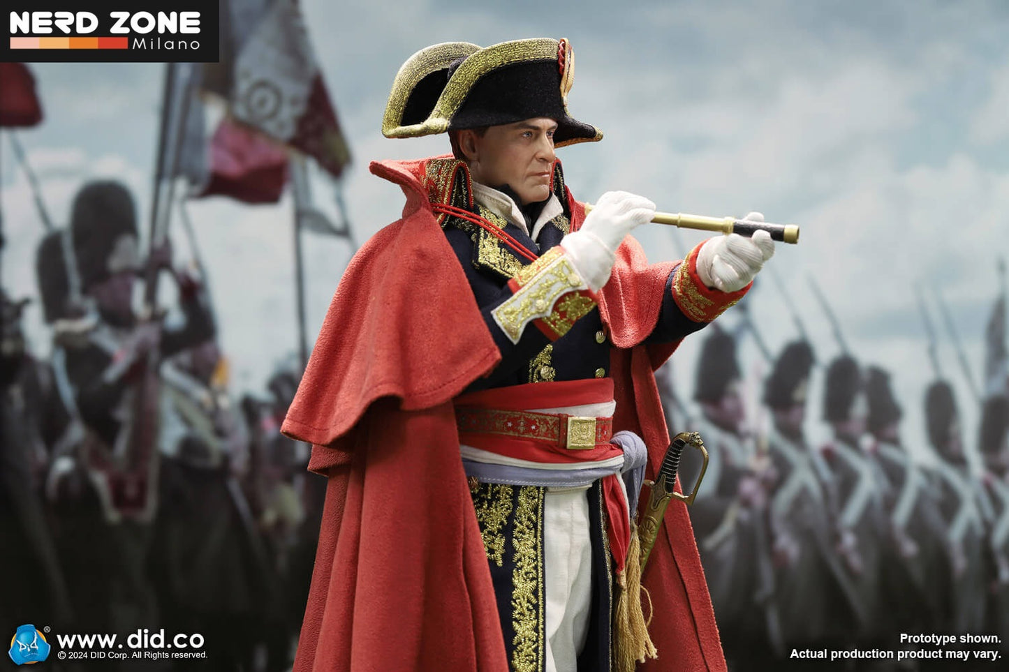 DID Corp. - N80179 Emperor of French - Napoleon Bonaparte 1/6 Scale Figure