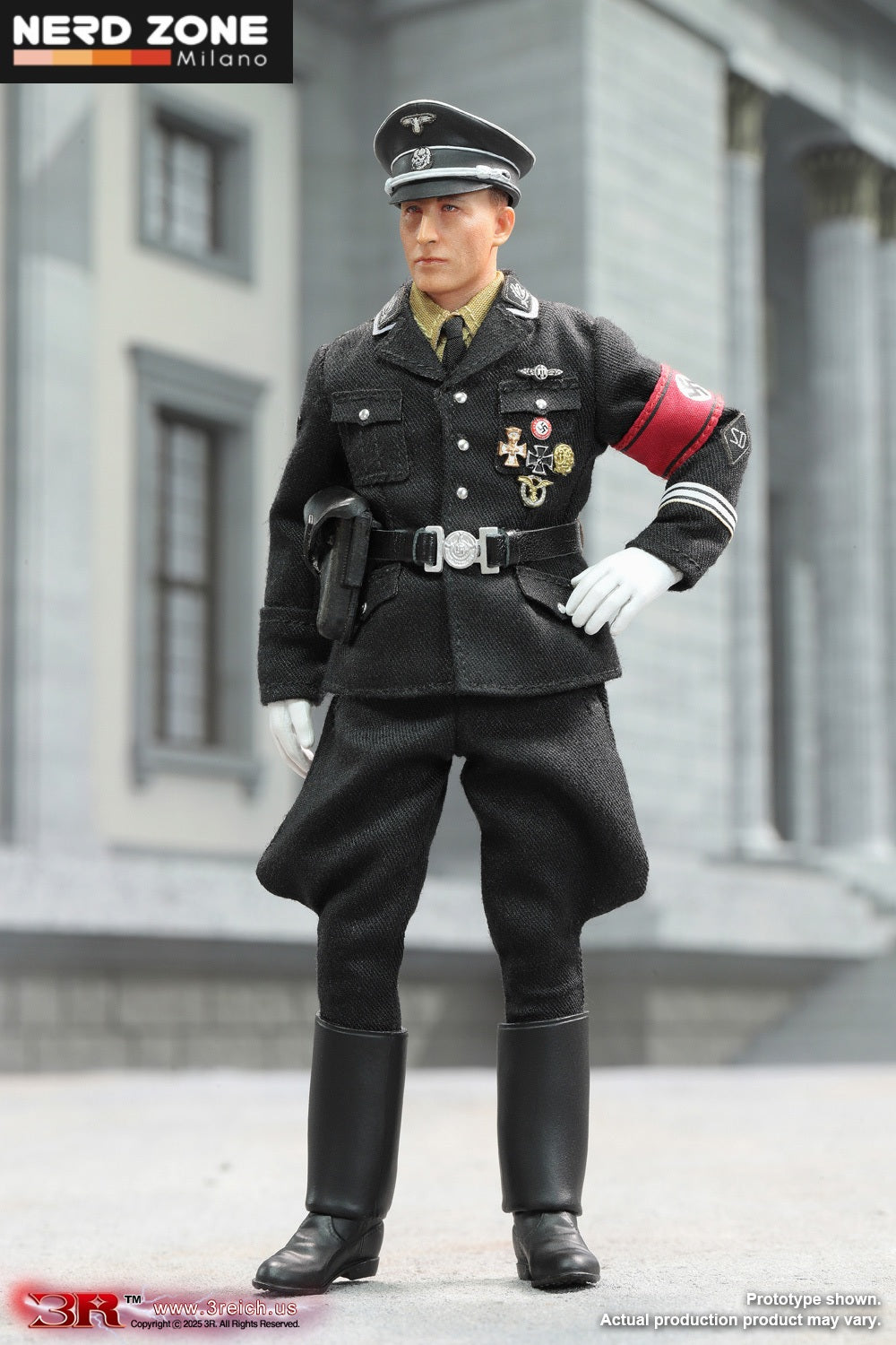 DID / 3R - Reinhard Heydrich WWII German SS-Obergruppenführer 1/12 Scale Mini Reich Series TG80006