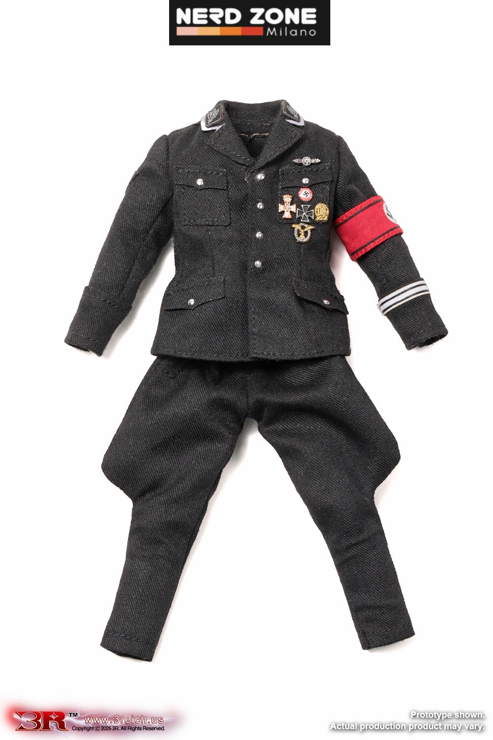 DID / 3R - Reinhard Heydrich WWII German SS-Obergruppenführer 1/12 Scale Mini Reich Series TG80006