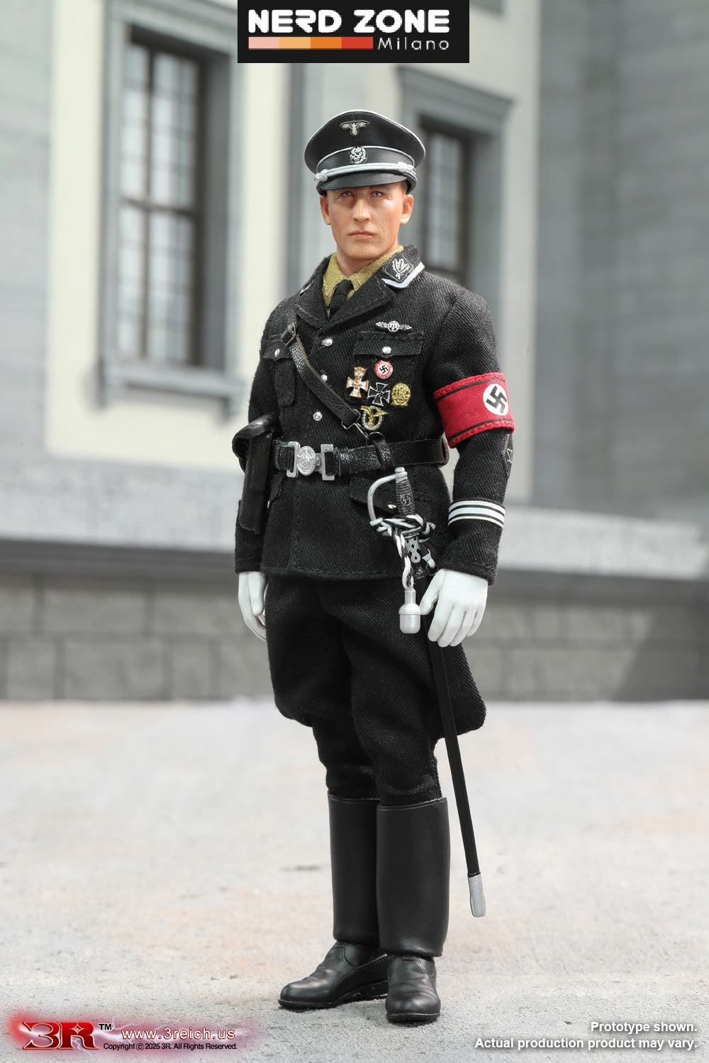 DID / 3R - Reinhard Heydrich WWII German SS-Obergruppenführer 1/12 Scale Mini Reich Series TG80006