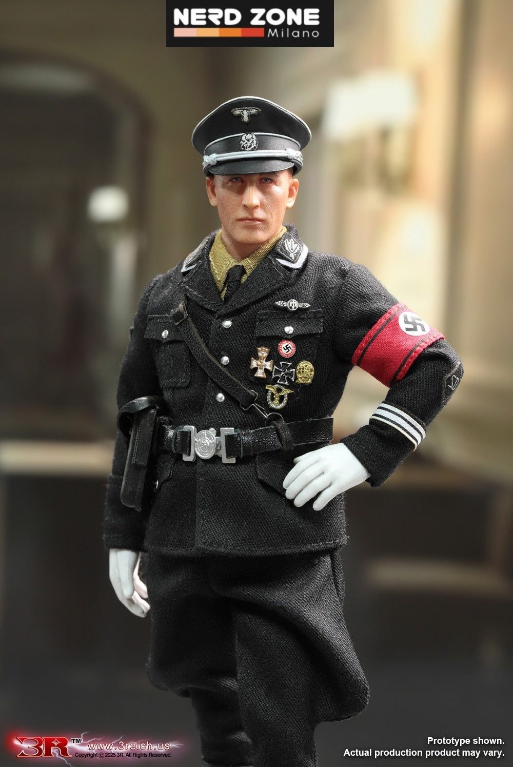 DID / 3R - Reinhard Heydrich WWII German SS-Obergruppenführer 1/12 Scale Mini Reich Series TG80006