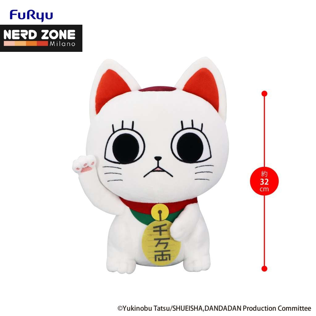 FURYU - Dan Da Dan Turbo Granny Beckoning Cat Big Plush