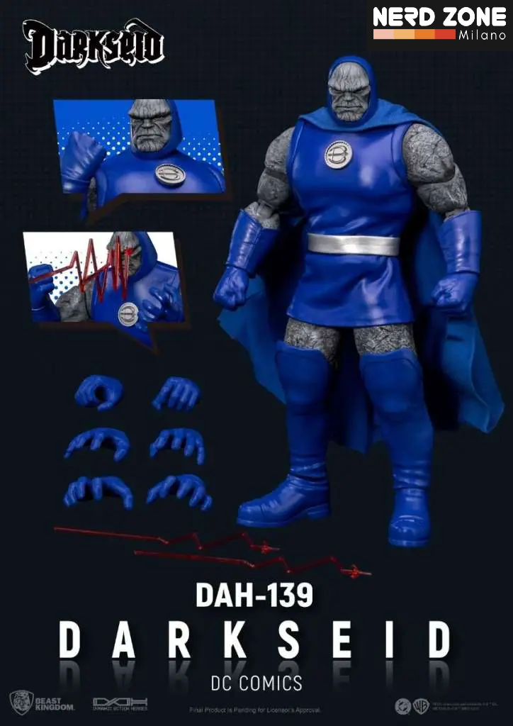 BEAST KINGDOM - Dc Comics Darkseid Dynamic Action Heroes