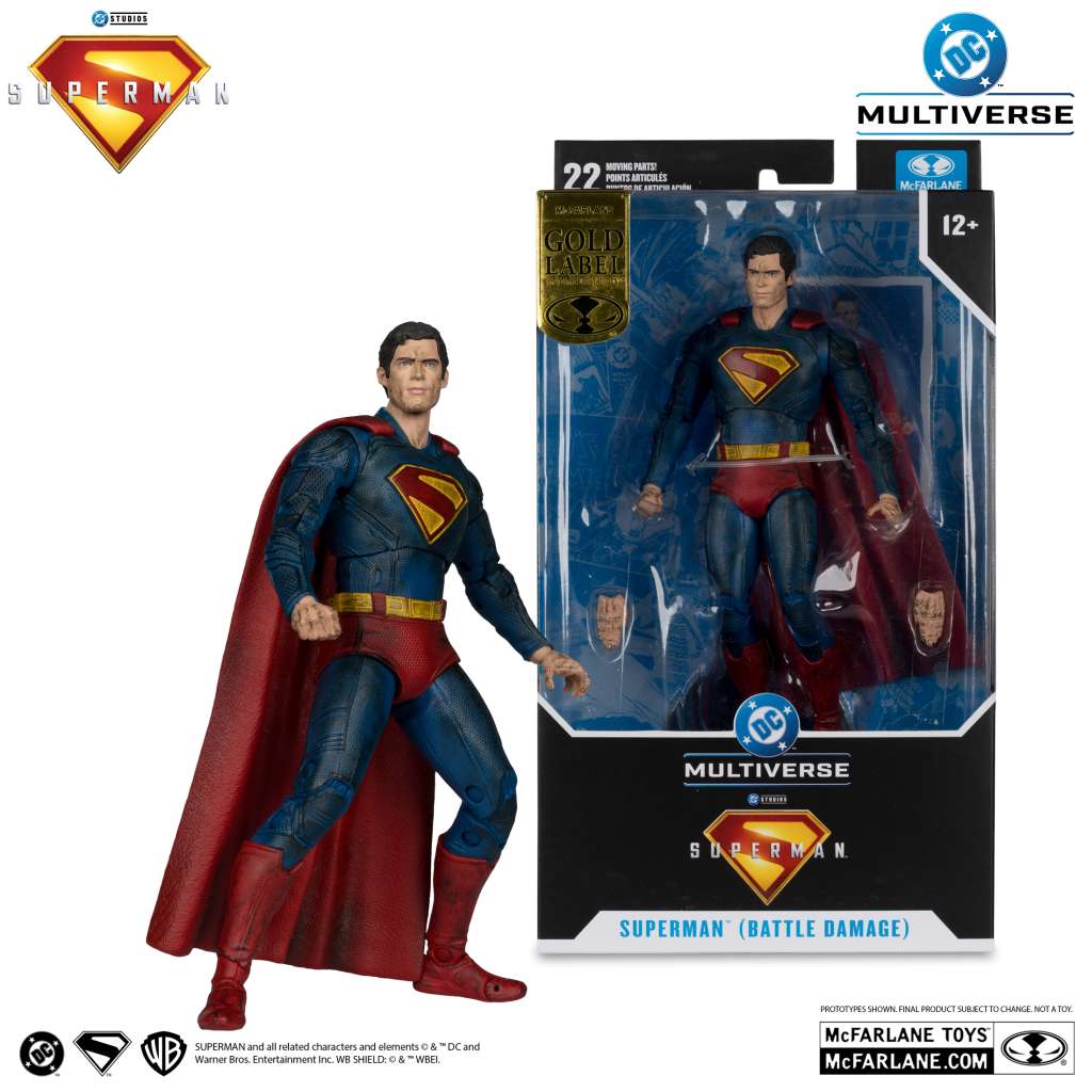 McFARLANE TOYS 2025 - Dc Multiverse Superman Movie 2025 Figure Set (6)