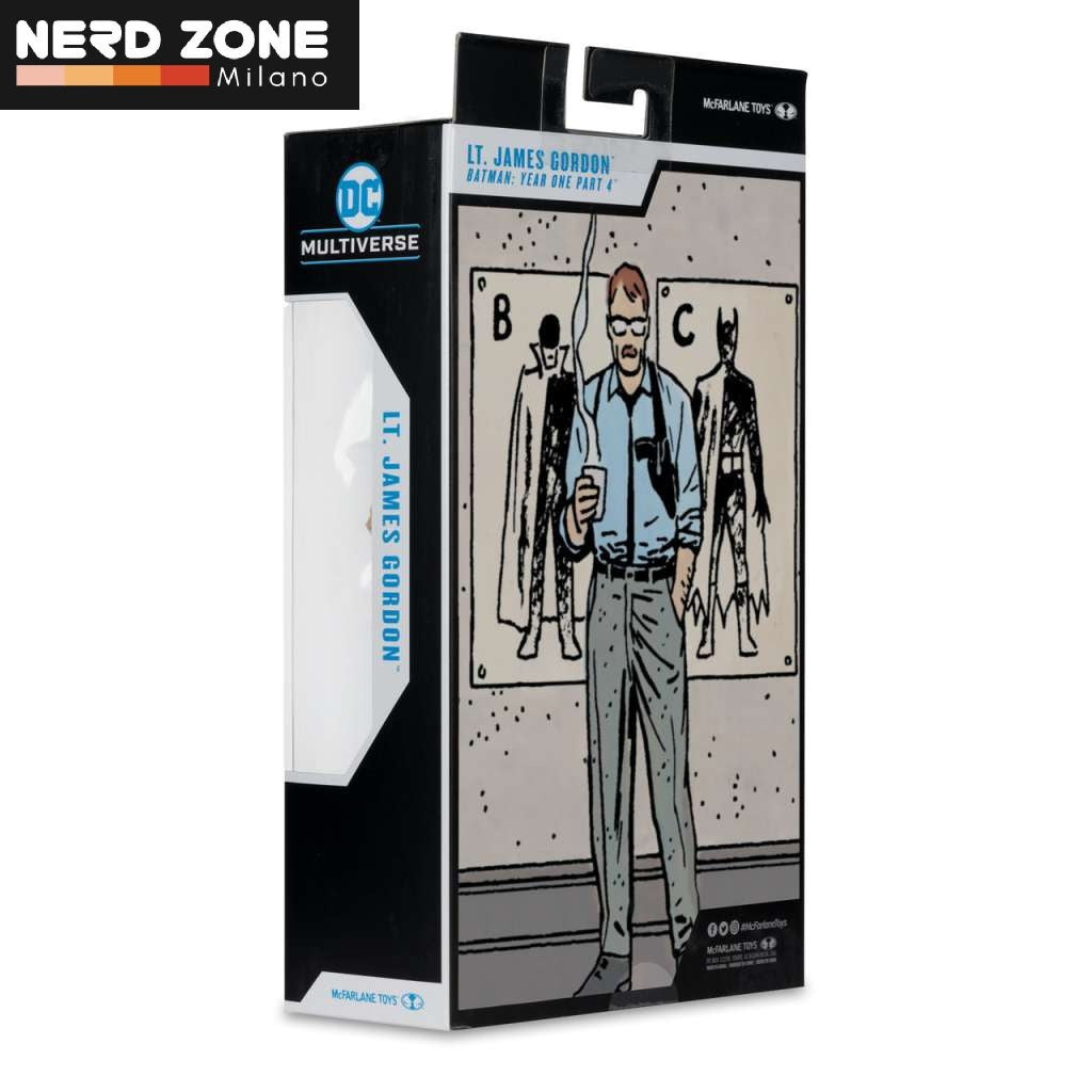 McFARLANE TOYS 2025 - Dc Multi Commissioner Gordon Year One Pt4 Gold Label Action Figure