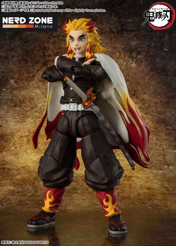 BANDAI - SH FIGUARTS Demon Slayer Kyojuro Rengoku Shf