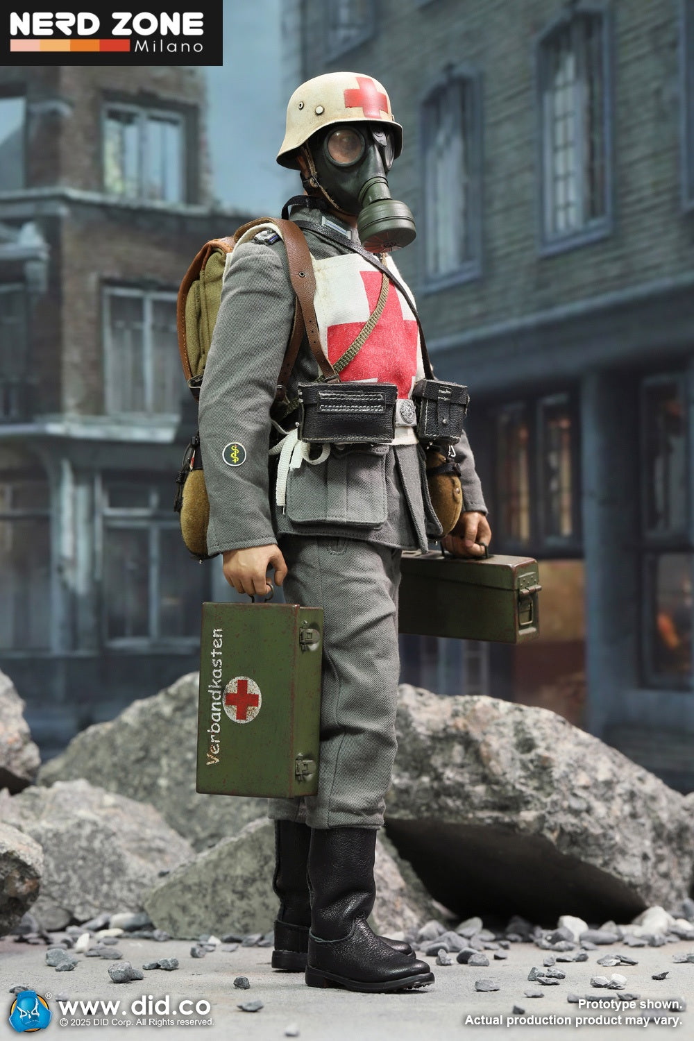 DiD/3R - D80183 1/6 WWII German WH Medic Officer Candidate, Unterazt – Gröger