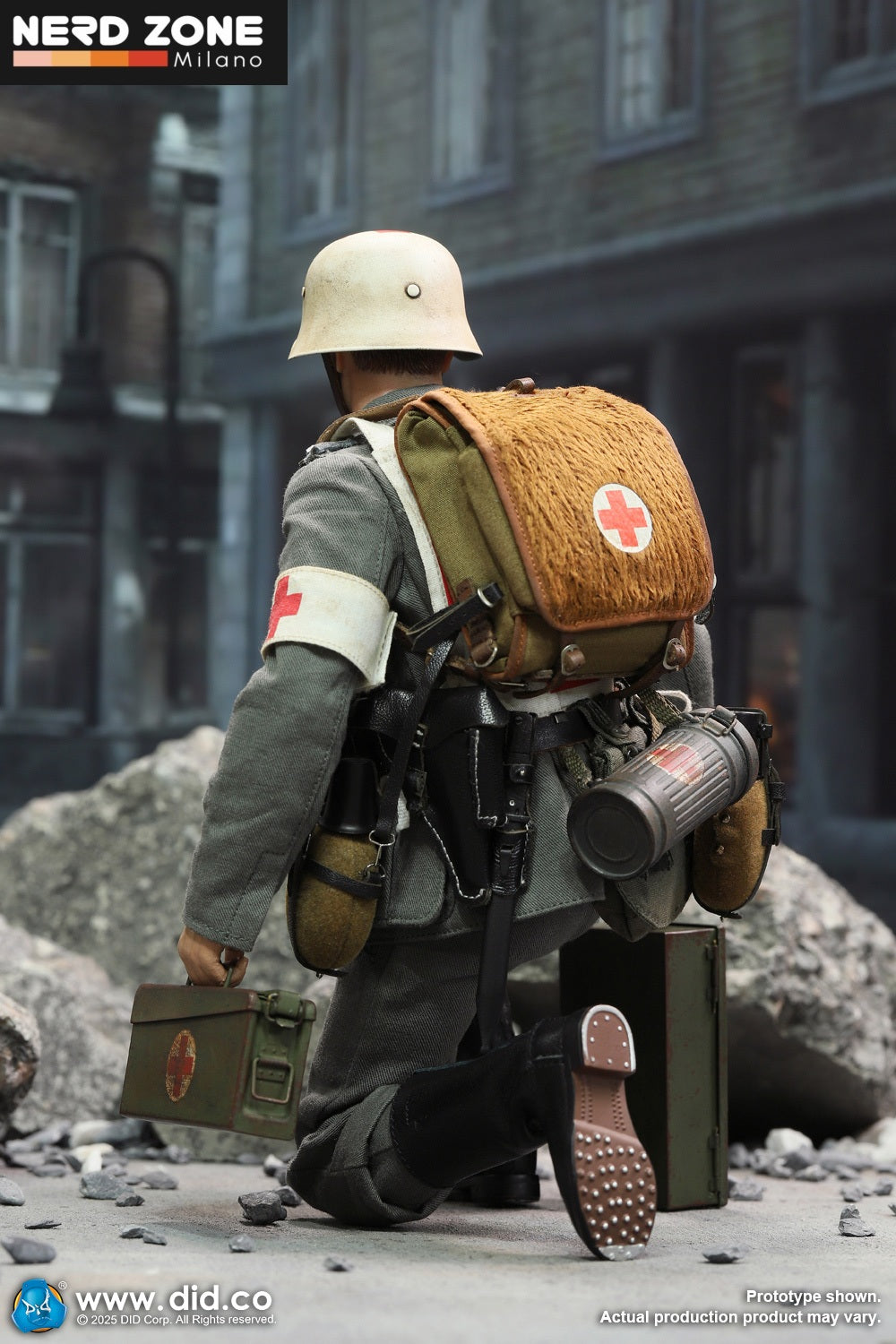 DiD/3R - D80183 1/6 WWII German WH Medic Officer Candidate, Unterazt – Gröger