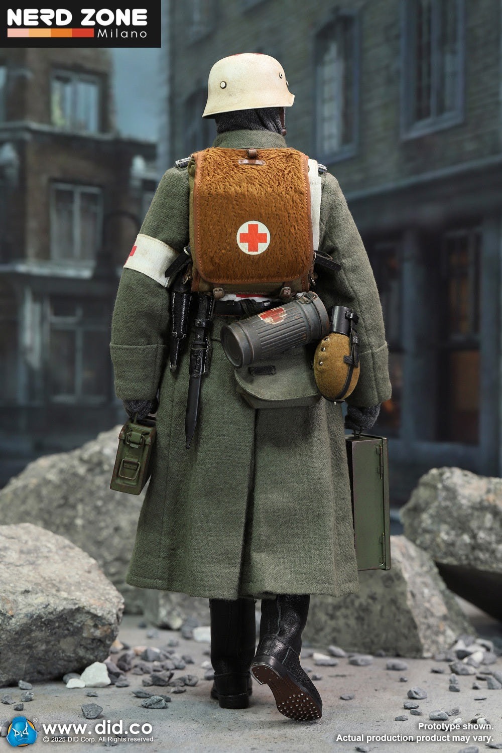 DiD/3R - D80183 1/6 WWII German WH Medic Officer Candidate, Unterazt – Gröger