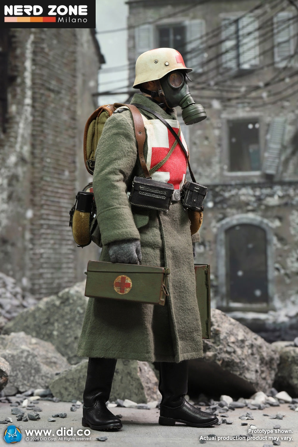 DiD/3R - D80183 1/6 WWII German WH Medic Officer Candidate, Unterazt – Gröger