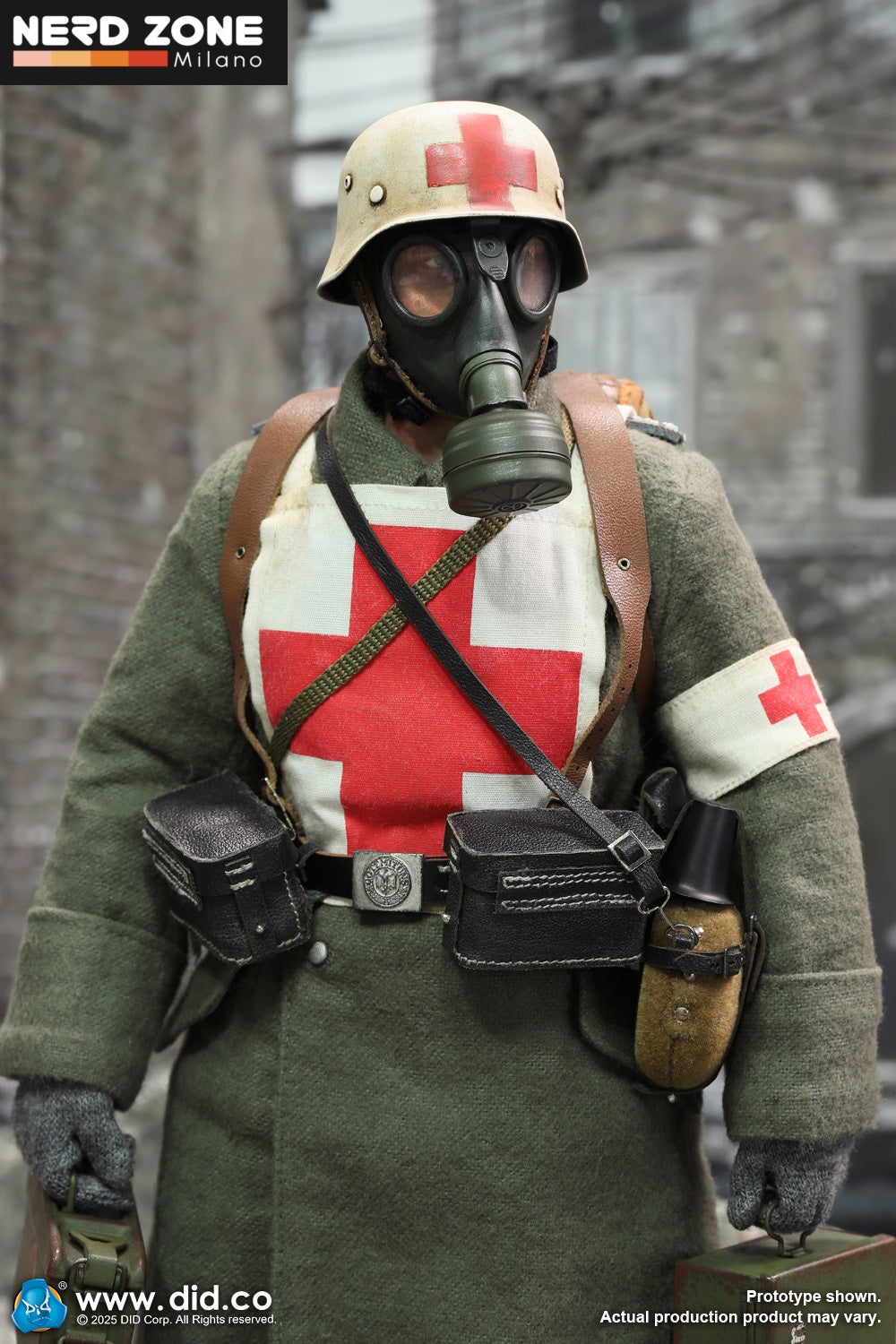 DiD/3R - D80183 1/6 WWII German WH Medic Officer Candidate, Unterazt – Gröger