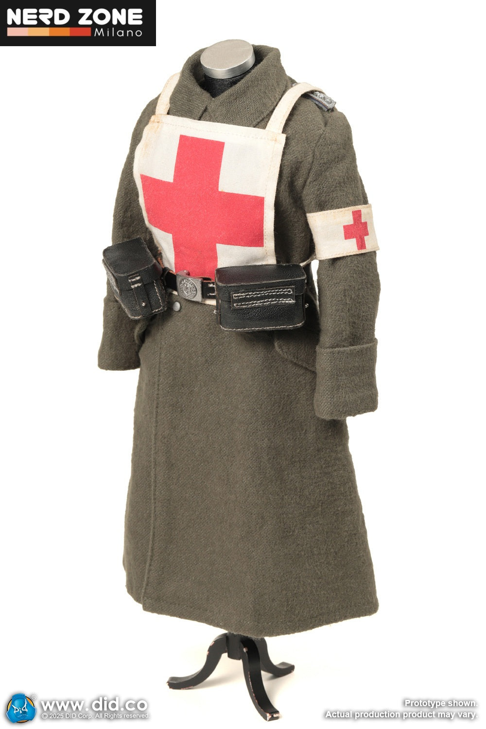 DiD/3R - D80183 1/6 WWII German WH Medic Officer Candidate, Unterazt – Gröger