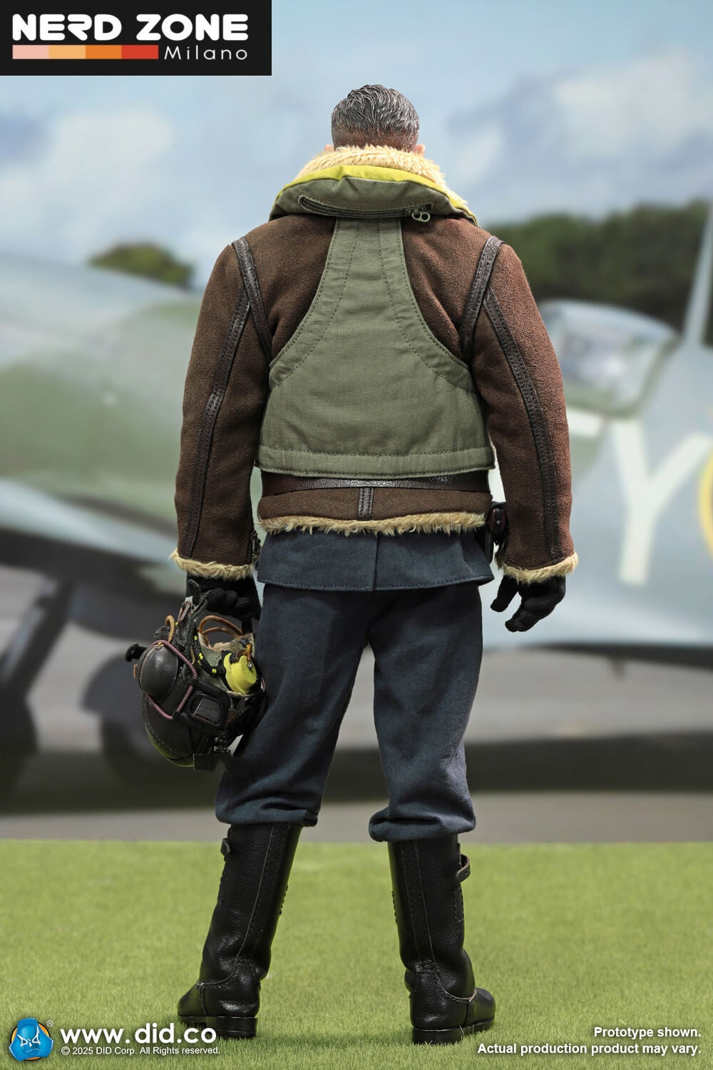DiD/3R – K80187 1/6 WWII British Pilot Squadron Leader – Tom